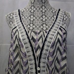 Development by Erica Davies Cami Silk Chevron